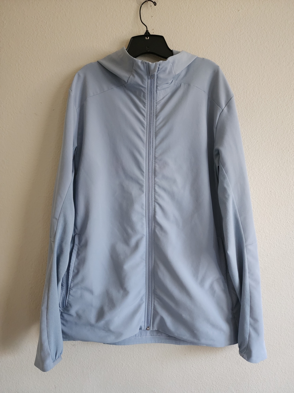 Lululemon Men's Warp Light Packable Jacket Light Blue Size XL